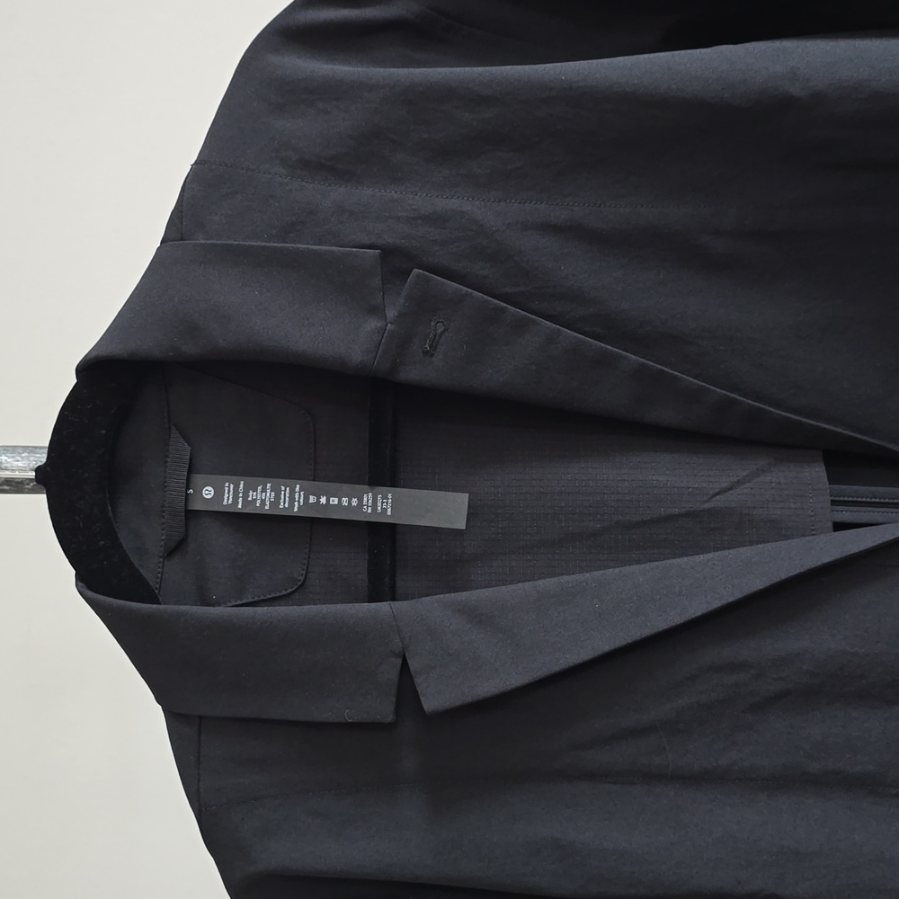 NWT Lululemon Men's Relaxed Fit Twill Blazer In Black - Picture 2 of 12